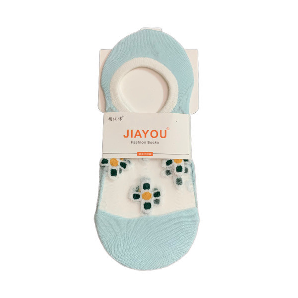 جوراب زنانه مدل نیلوفر آبی