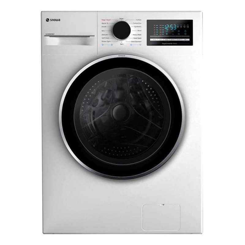 ماشین لباسشویی 8 کیلوگرم اتوماتیک اسنوا مدل SWM-B80W