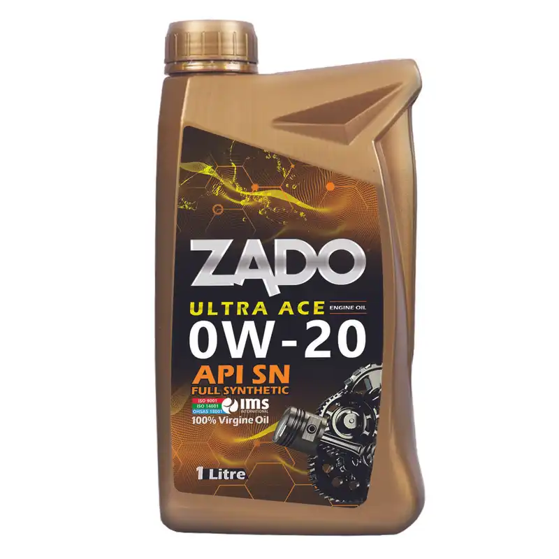 روغن موتور خودرو زادو مدل 0W20-SN-16000 ULTRA ACE حجم 1 لیتر