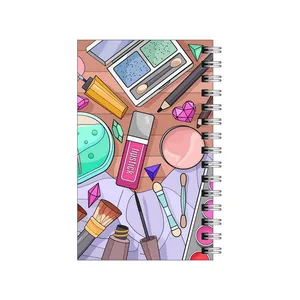 دفترچه یادداشت مدل to do list طرح وسایل میکاپ کد 4942092