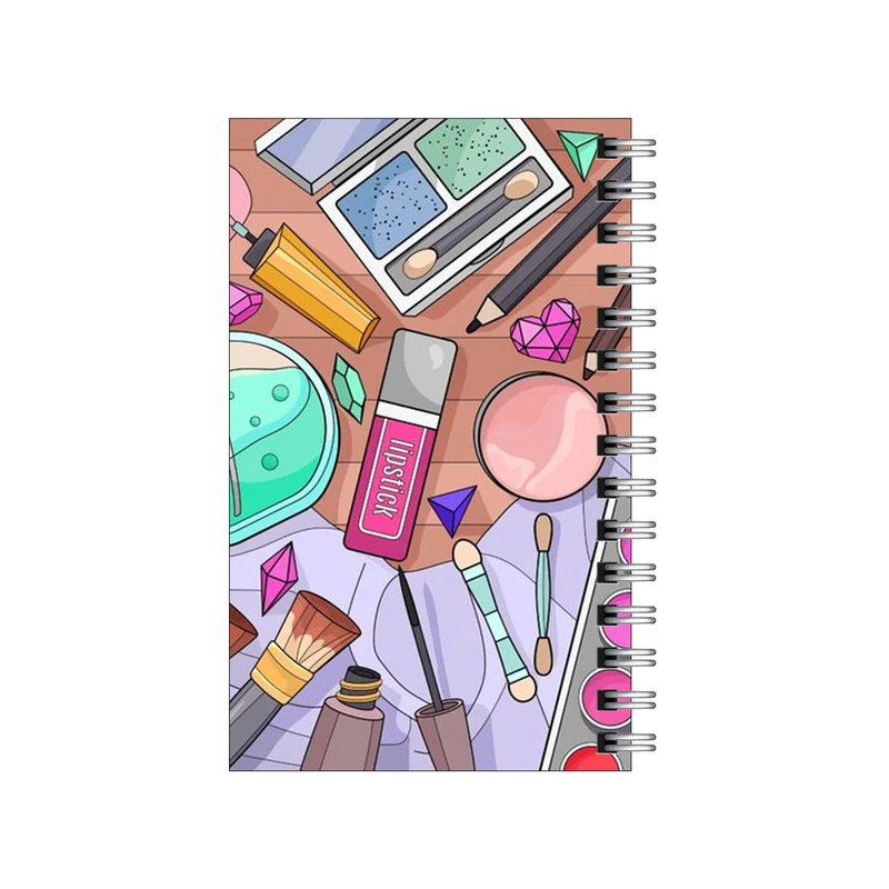 دفترچه یادداشت مدل to do list طرح وسایل میکاپ کد 4942092