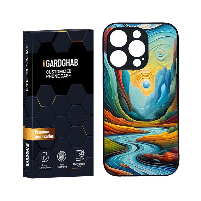  کاور گارد قاب مدل هنری مناسب برای گوشی موبایل اپل iPhone 14 Pro