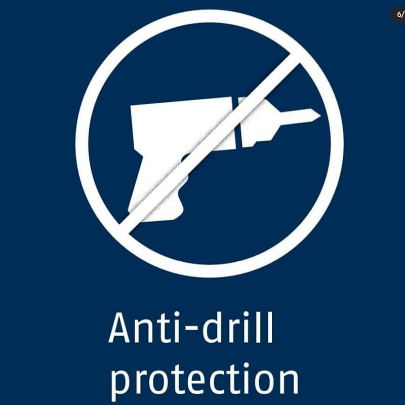 مغزی قفل آبوس مدل D6PS