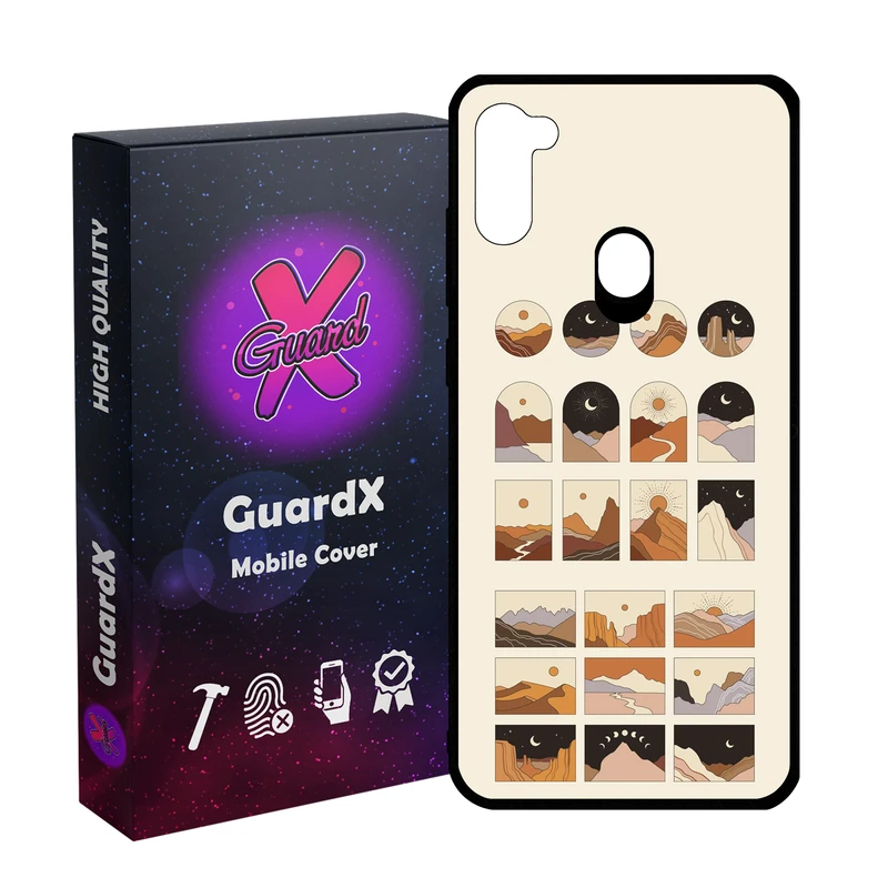 کاور گارد ایکس طرح طبیعت مدل Glass10833 مناسب برای گوشی موبایل سامسونگ Galaxy A11/M11