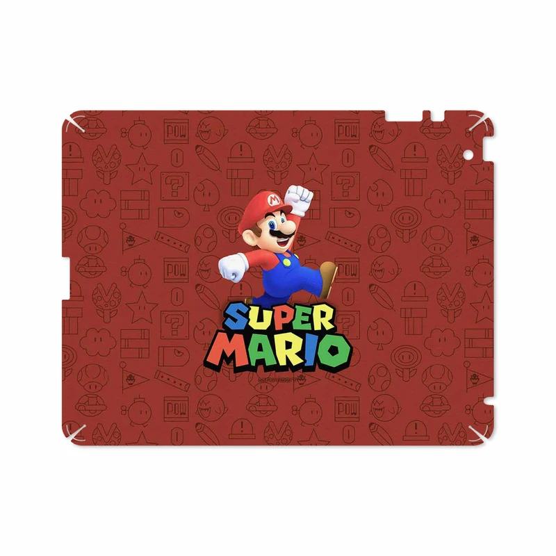 برچسب پوششی ماهوت مدل Super-Mario-Game مناسب برای تبلت اپل iPad 2 2011 A1395