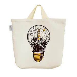 ساک خرید خندالو مدل لامپ و فانوس دریایی کد 5409