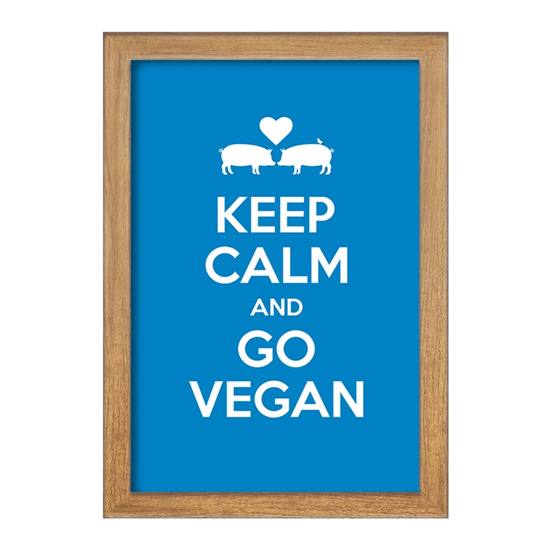 تابلو خندالو مدل وگن Vegan کد 31120