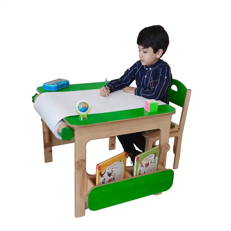 ست میز تحریر و صندلی کودک مدل کویکو 2022