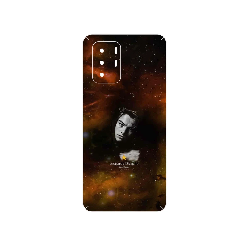 برچسب پوششی ماهوت مدل Leonardo Dicaprio مناسب برای گوشی موبایل شیائومی Redmi Note 10 Pro (China)