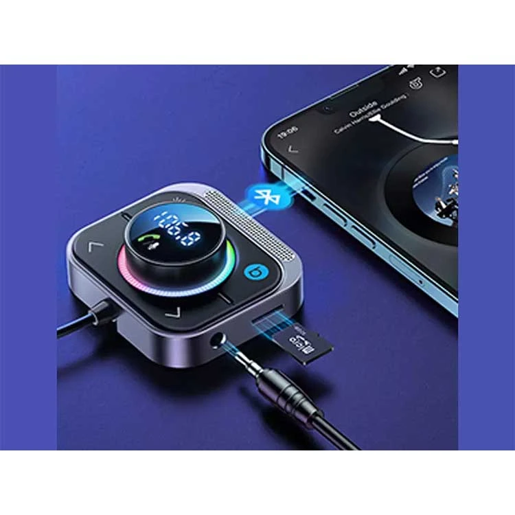 عکس شماره 31 : پخش کننده اف ام خودرو و شارژر فندکی جوی روم مدل jr-cl18