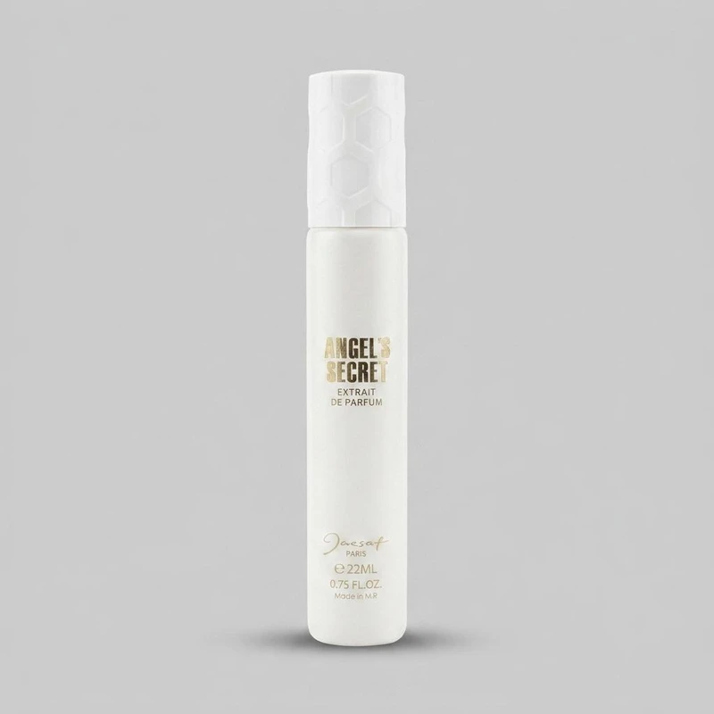 عطر جیبی ژک ساف مدل ANGELS SECRET با رایحه گرم و شیرین حجم ۲۲ میلی لیتر