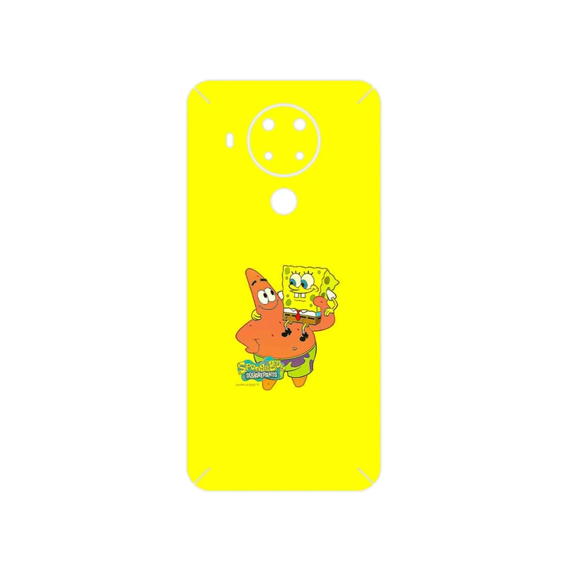 برچسب پوششی ماهوت مدل SpongeBob SquarePants مناسب برای گوشی موبایل نوکیا 5.4