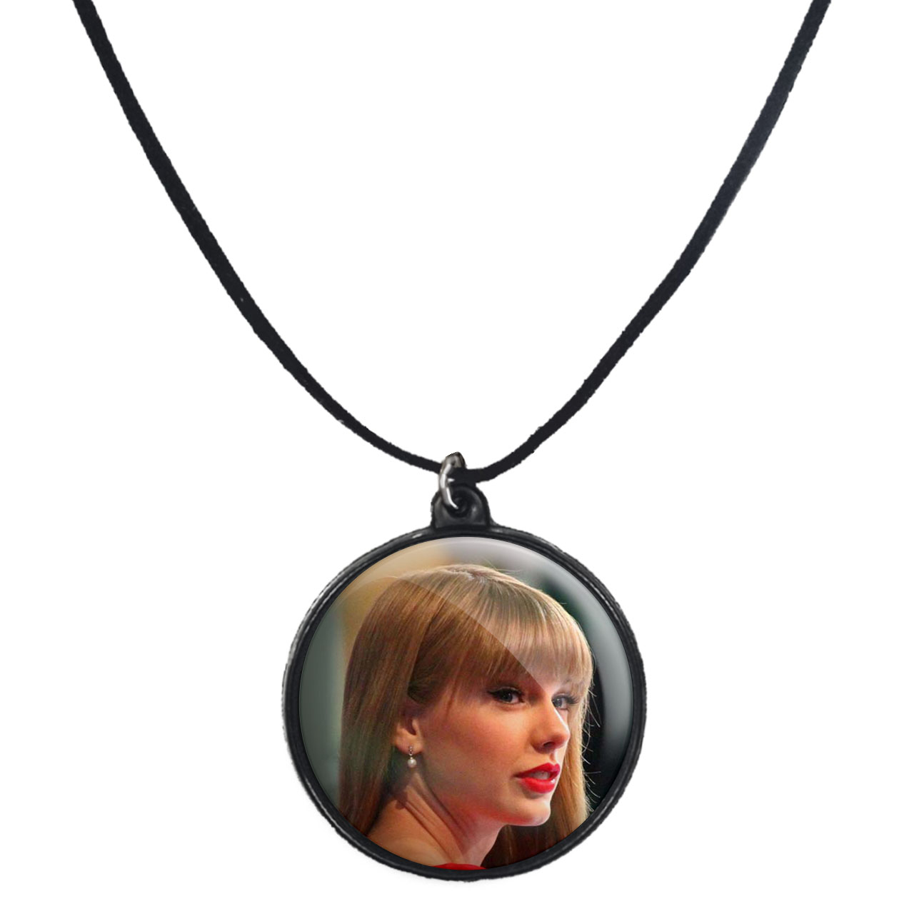 گردنبند پرمانه طرح تیلور سویفت کد pmb.2231 مدل دو طرفه