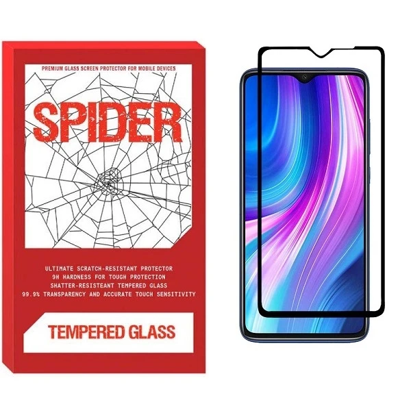 محافظ صفحه نمایش اسپایدر مدل FL مناسب برای گوشی موبایل شیائومی Redmi Note 8