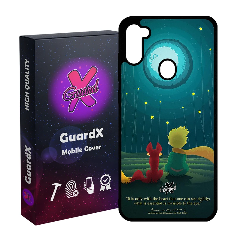 کاور گارد ایکس طرح Little Prince مدل Glass10053 مناسب برای گوشی موبایل سامسونگ Galaxy A11 / M11