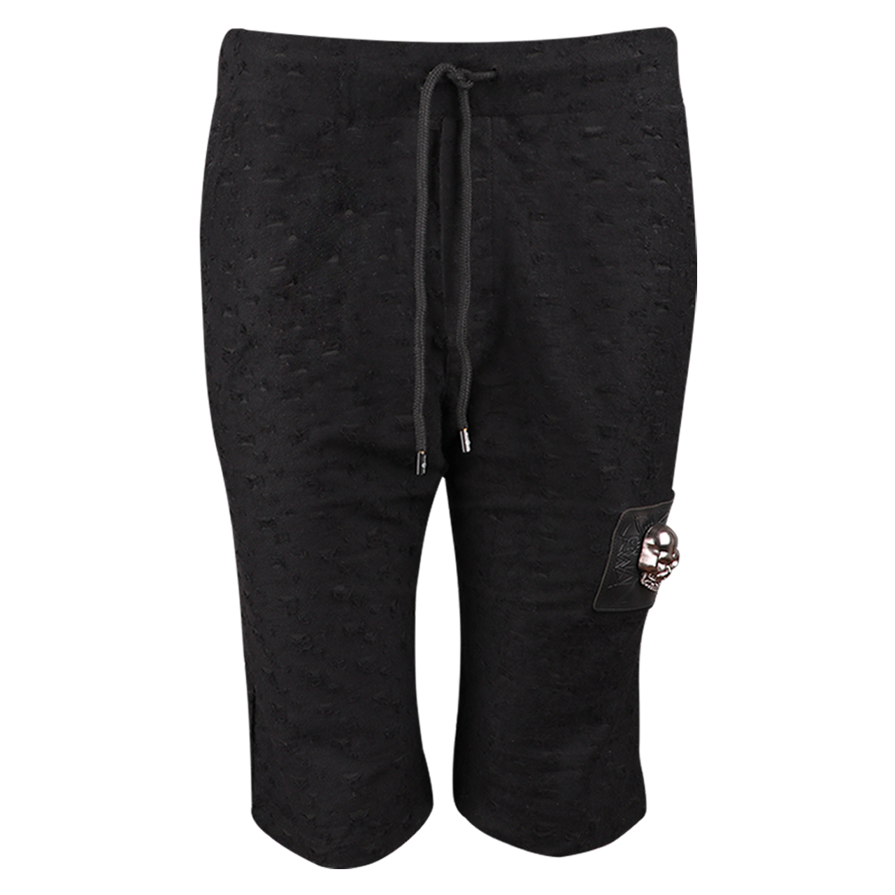 شلوارک مردانه مدل Skull رنگ مشکی