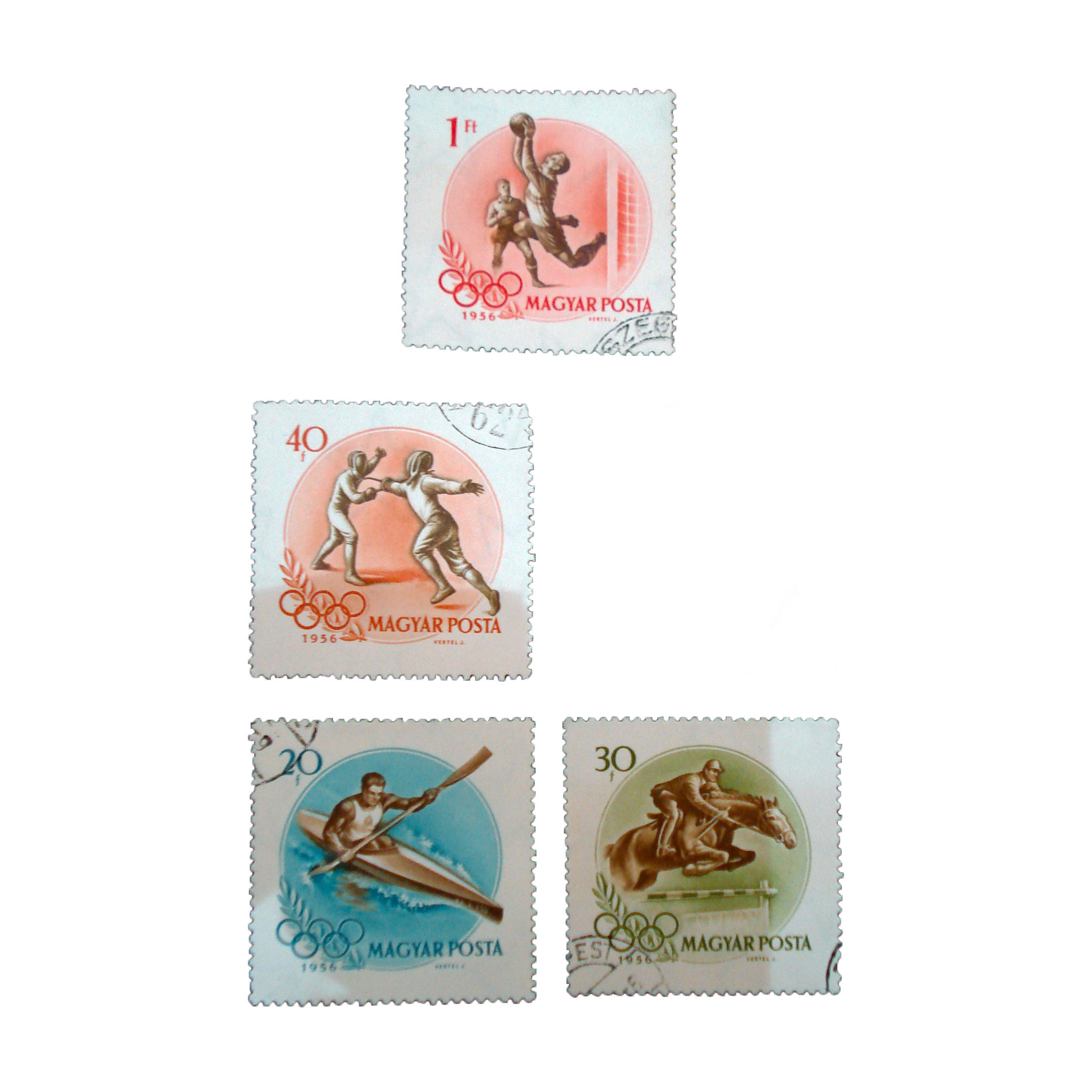 تمبر یادگاری مدل ورزشی کد bc-1503 مجموعه 4 عددی