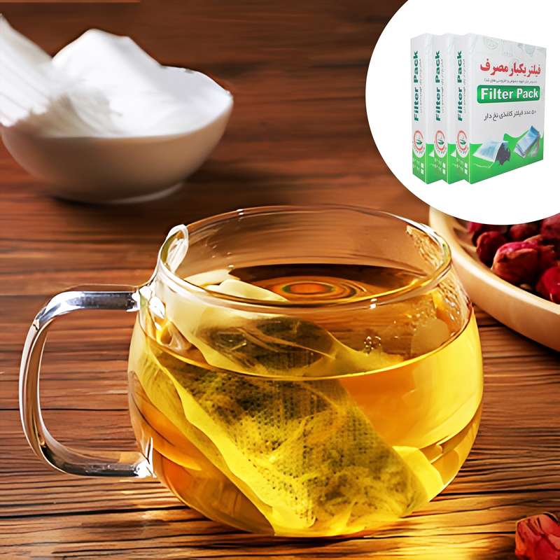 فیلتر چای فیلترپک مدل 8112 بسته 50 عددی