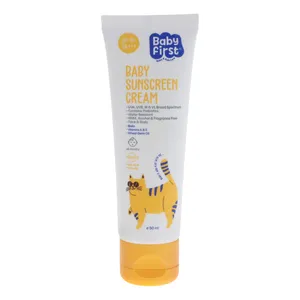 کرم ضد آفتاب کودکان بیبی فرست مدل SPF30 حجم 50 میلی لیتر