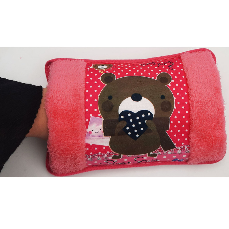 کیسه آب گرم برقی مدل JH-C طرح خرس کد 0012 کیسه آب گرم برقی مدل JH-C طرح خرس کد 0012