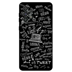 Megafone Social Media 1898 Cover For Samsung Galaxy A33 5G