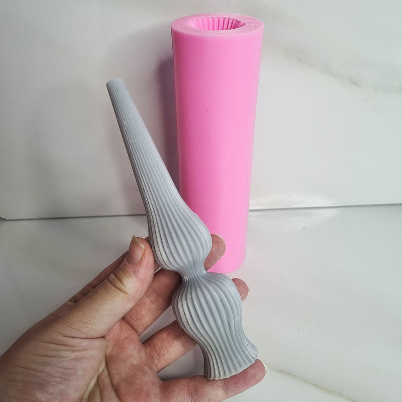 قالب شمع مدل گلابدون کد 15cm