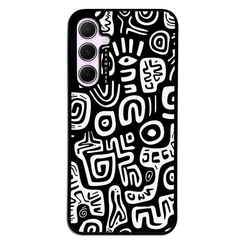 کاور آکام مدل AMC-WSGA35-DOODLE6 مناسب برای گوشی موبایل سامسونگ Galaxy A35