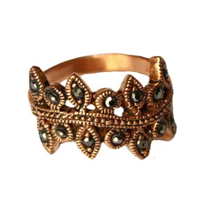 انگشتر زنانه مدل مارگازیت کج کد JW282