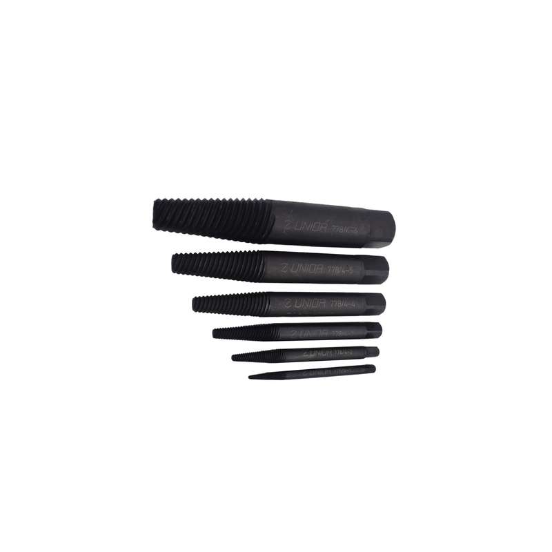 مته قلاویز چپ گرد یونیور مدل 778/4PB-6 مجموعه 6 عددی