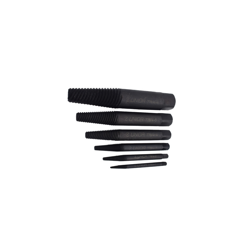 مته قلاویز چپ گرد یونیور مدل 778/4PB-6 مجموعه 6 عددی