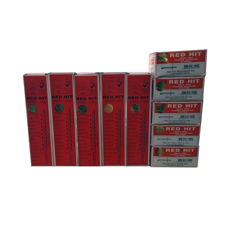 میخ و چاشنی آهن و بتن رد هیت مدل NK32 بسته 1000 عددی