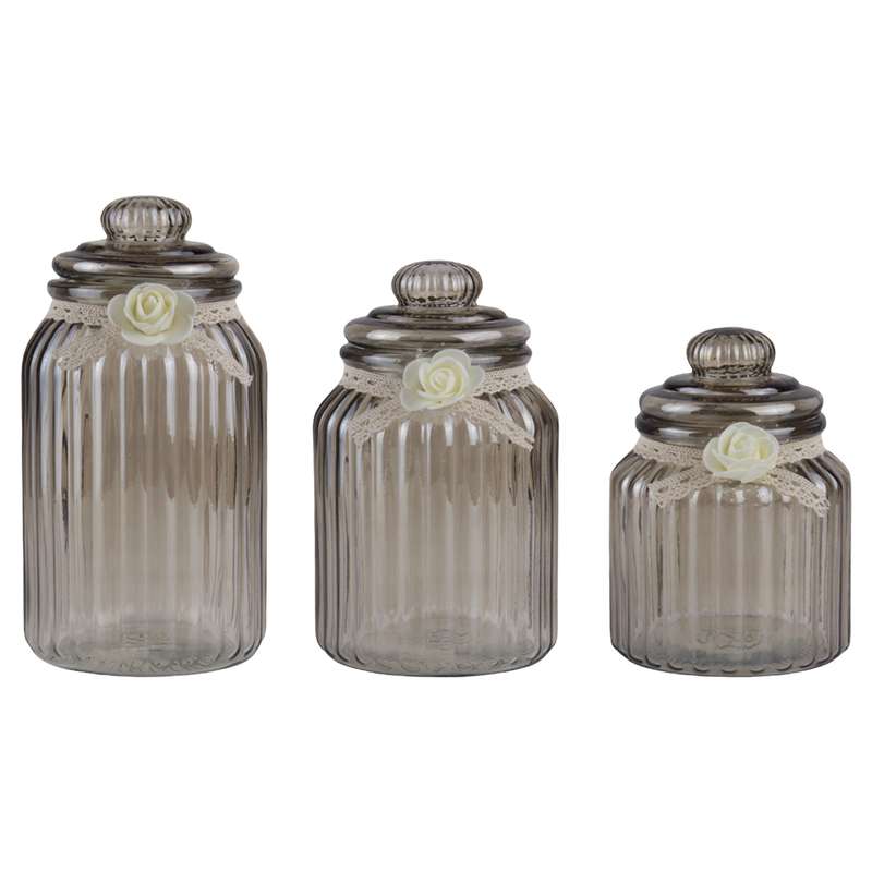 بانگه مدل گلدار بسته 3 عددی