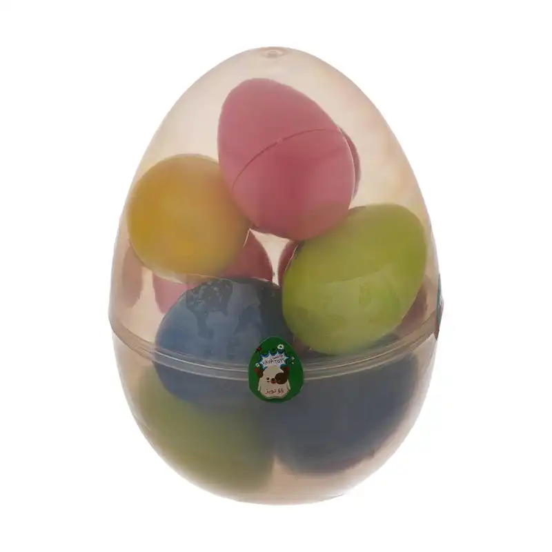 اسباب بازی شانسی وو تویز مدل تخم مرغ مجموعه 10 عددی