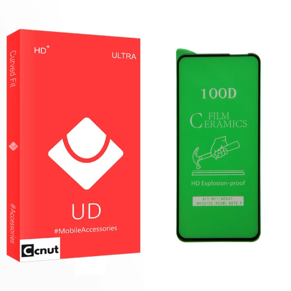 محافظ صفحه نمایش کوکونات مدل UD Glass مناسب برای گوشی موبایل شیائومی Redmi Note 9