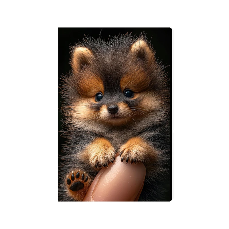 تابلو شاسی عرش مدل فانتزی سگ Puppy کد As4624