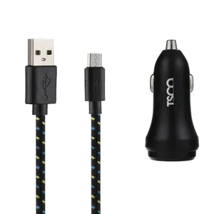 شارژر فندکی تسکو مدل TCG 25 همراه با کابل microUSB