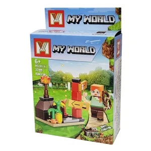 ساختنی 37 تکه مدل ماینکرافت کد 1656