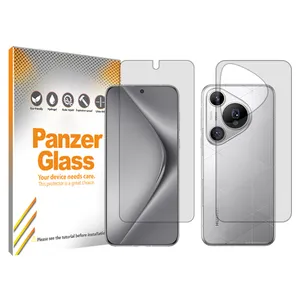 Panzer Glass Resistant model Transparent screen protector suitable for Huawei Pura 70 Pro+ mobile phone Along with the phone back protector