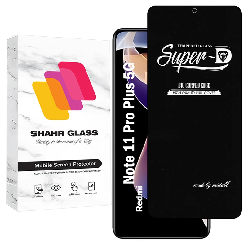 محافظ صفحه نمایش شهر گلس مدل SUPERDNSH مناسب برای گوشی موبایل شیائومی Redmi Note 11 Pro Plus 5G
