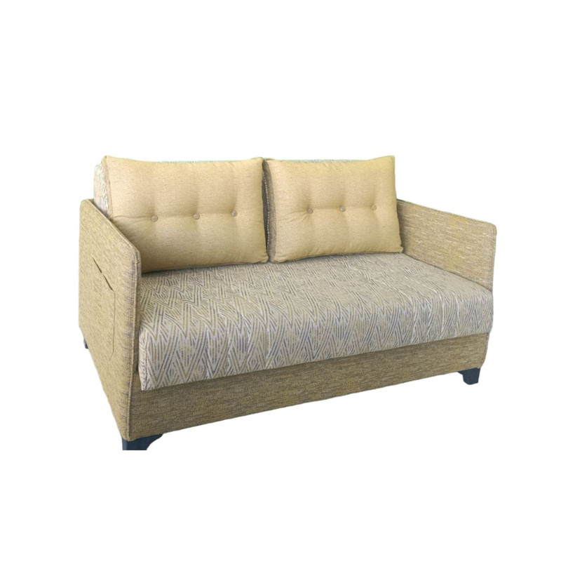 مبل تختخوابشو 2 نفره اورنگ مدل لالوسکی دسته پاکتی