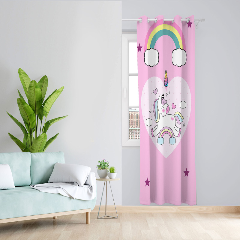  پرده مدل تک شاخ مخمل پانچی کد 4492 سایز 140x200 سانتی متر