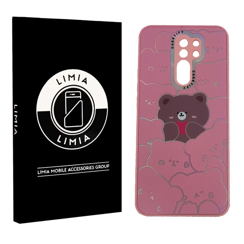 کاور لیمیا مدل فانتزی لنزدار طرح عروسکی شبرنگی مناسب برای گوشی موبایل شیائومی Redmi 9 / 9 Prime