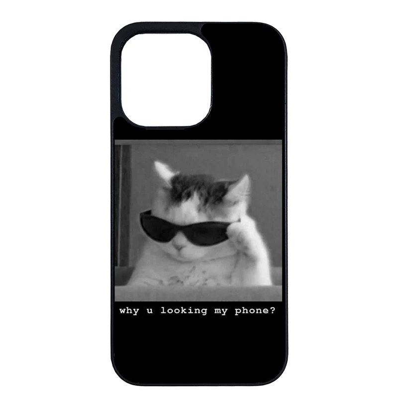 کاور طرح why u looking my phone مناسب برای گوشی موبایل اپل iphone 14 pro max