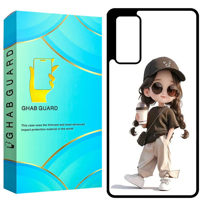 کاور قاب گارد طرح دختر مدل GCHPS20F مناسب برای گوشی موبایل سامسونگ Galaxy S20 FE 4G / S20 FE 5G / S20 FE 2022