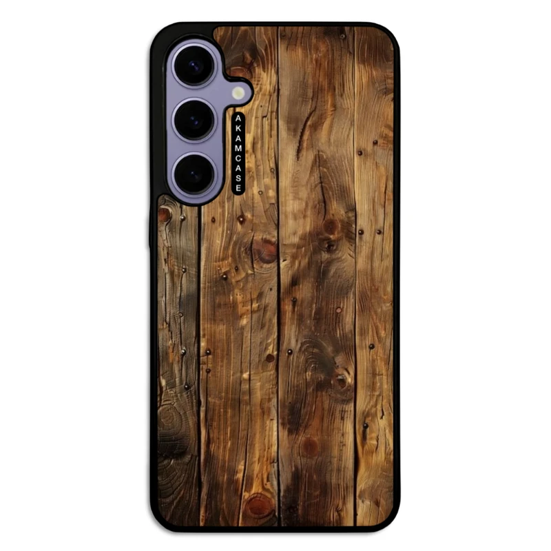 کاور آکام مدل AMC-WSGS24P-WOOD-20 مناسب برای گوشی موبایل سامسونگ Galaxy S24 Plus