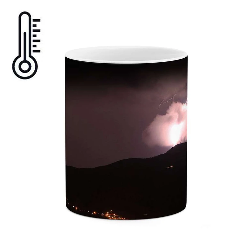 ماگ حرارتی کاکتی مدل رعد و برق کد  mgh12571