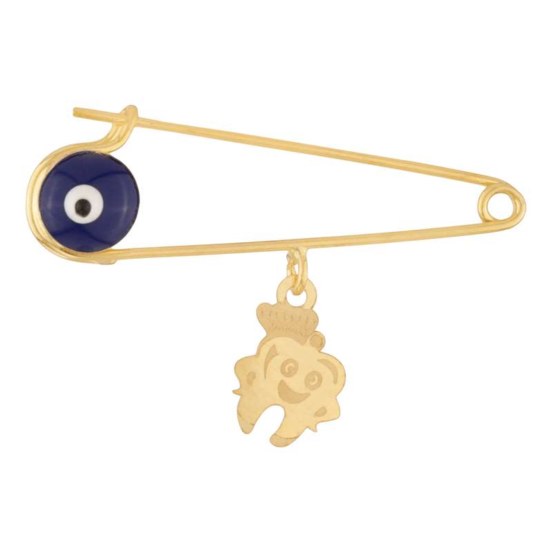 سنجاق سینه طلا 18 عیار گلدم مدل PE-1310016