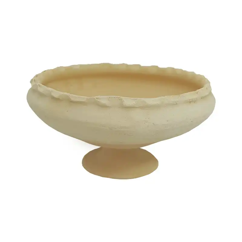 گلدان سفالی مدل پایه دار DLH15