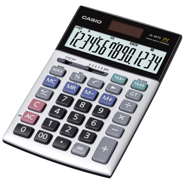 ماشین حساب کاسیو مدل JS-40TS