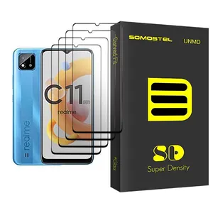 Somastel SD Glass MIX004 Screen Protector For Realme C11 (2021) Pack Of 4